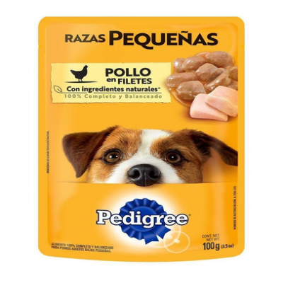  Comida Húmeda Para Perro Pedigree Adulto Razas Pequeñas Pollo